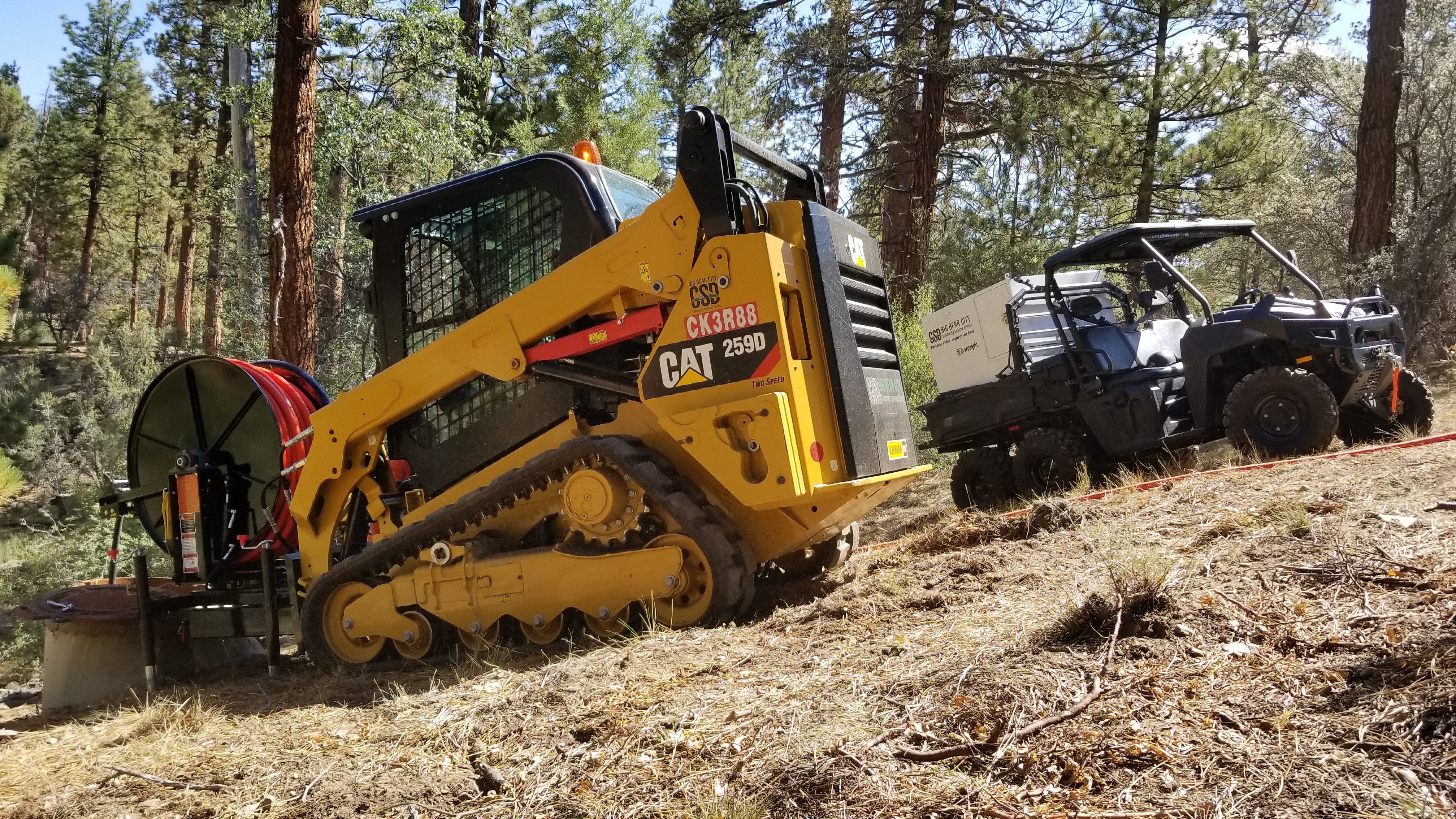 Big Bear WinCan Web equipment