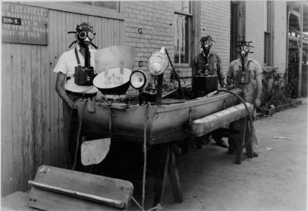 Figure 2. Sewer Boat and Crew at Sewer Maintenance Yard