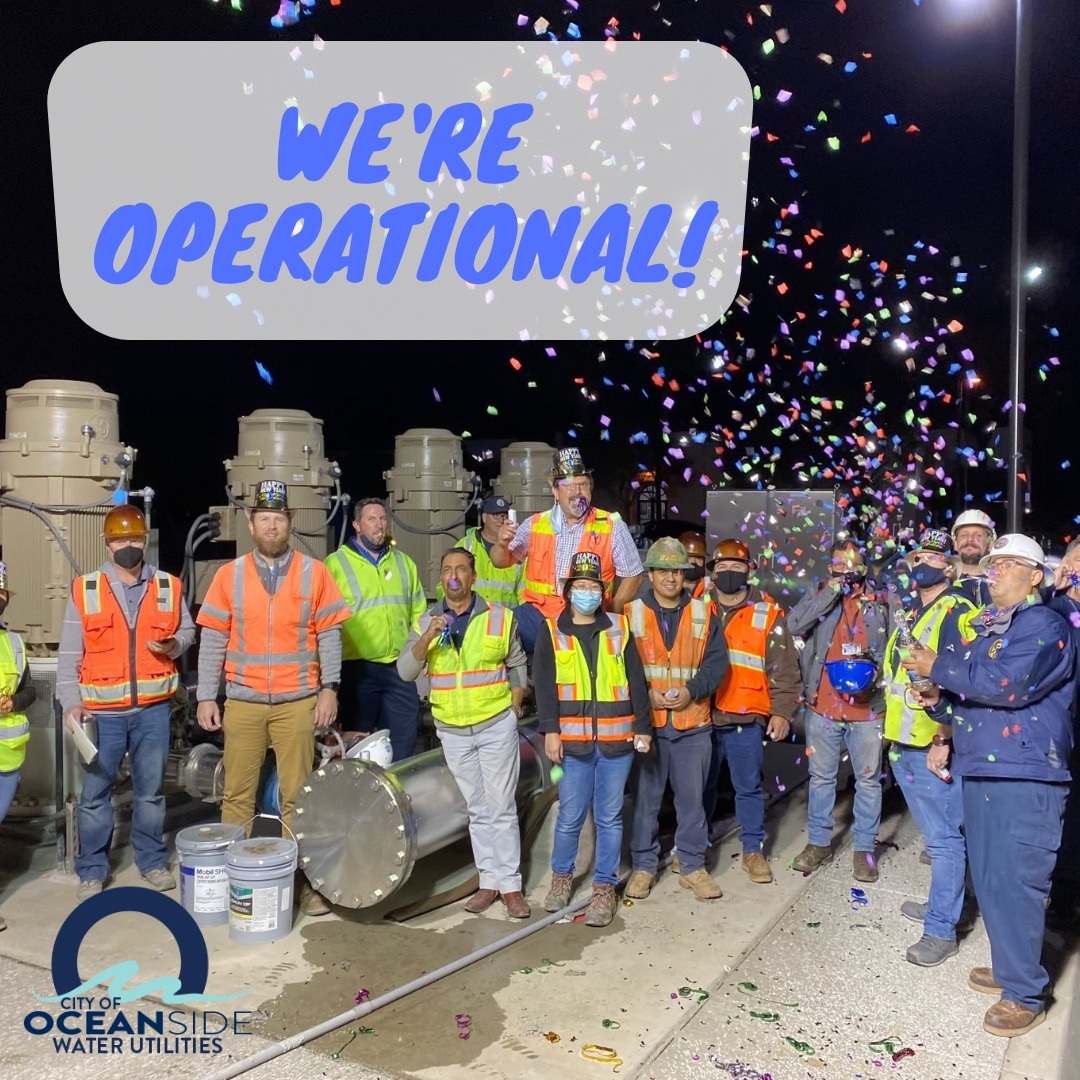 Oceanside Begins Operations at the First Advanced Water Treatment Facility in San Diego County