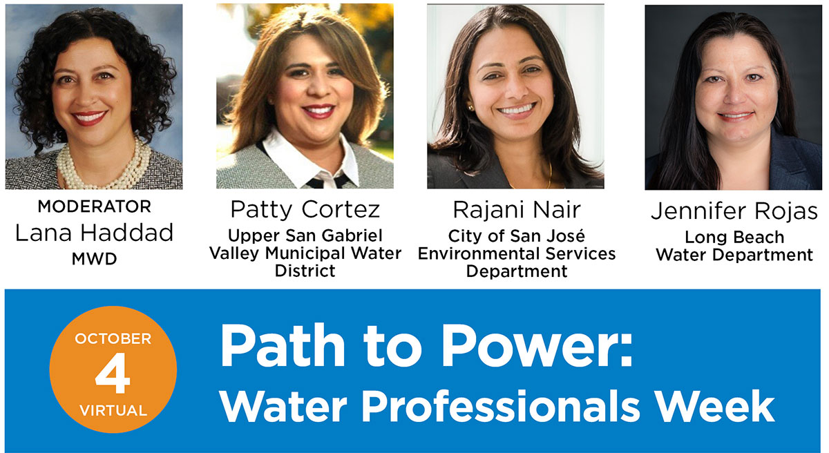 2022 Water Week: Path to Power Panel Discussion, Oct. 4th