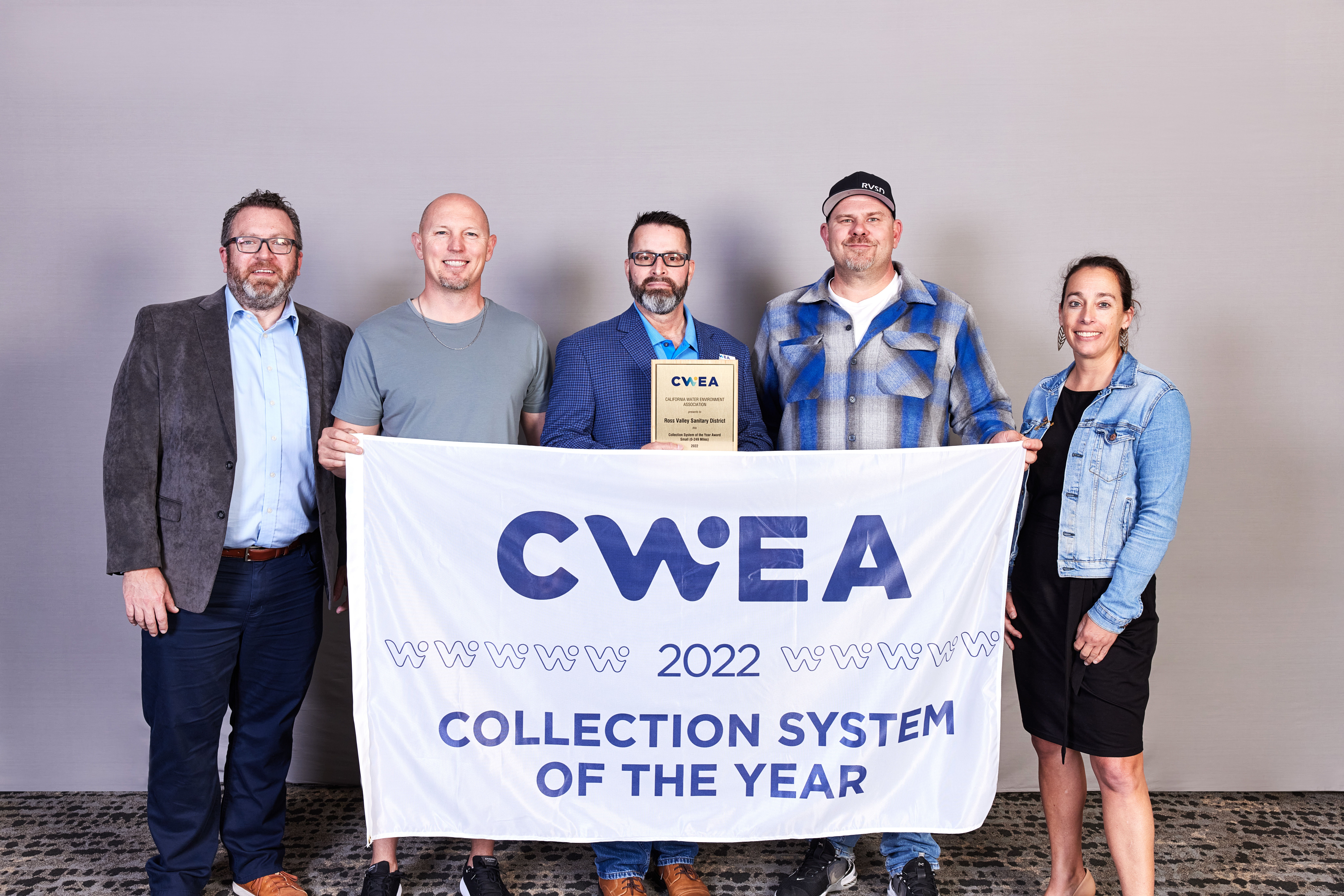Wastewater Collection System of the Year Awarded to Ross Valley Sanitary District at CWEA Annual Conference