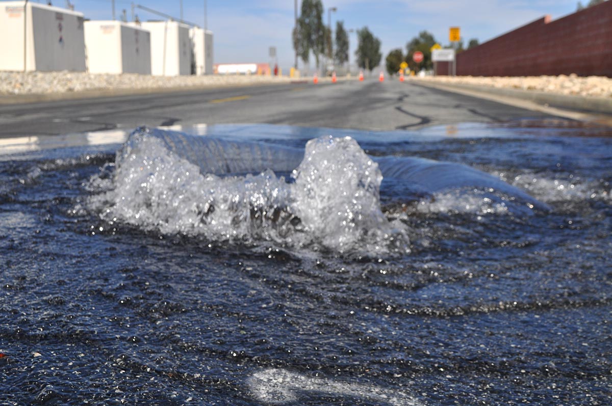 WDR Compliance: Sewer Spill Overflow Images