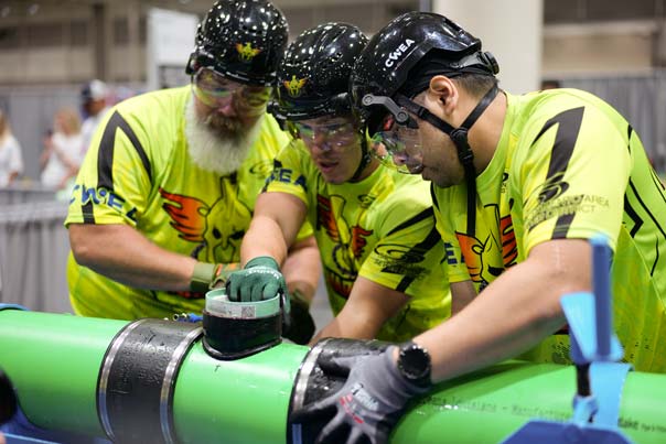 SacSewer Warriors Take Second Place in Division 3 at WEFTEC Operations Challenge